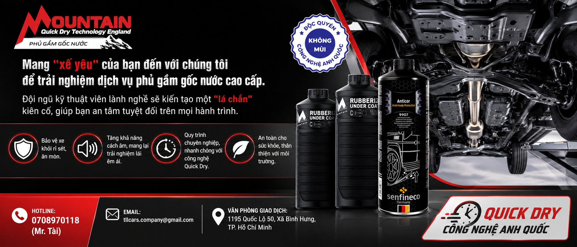 Phủ Gầm Ô Tô Uy Tín Và Chất Lượng Tại TP HCM